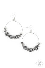 Load image into Gallery viewer, I Can Take a Compliment Silver Earrings - Paparazzi
