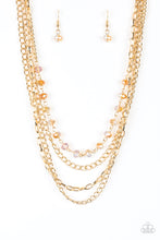 Load image into Gallery viewer, Extravagant Elegance Gold Necklace - Paparazzi

