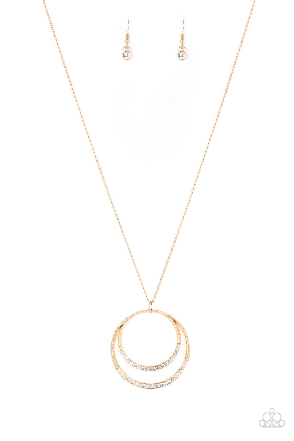 Front and EPICENTER Gold Necklace - Paparazzi