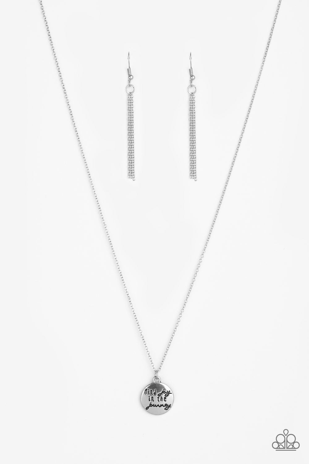 Find Joy Silver Necklace - Paparazzi