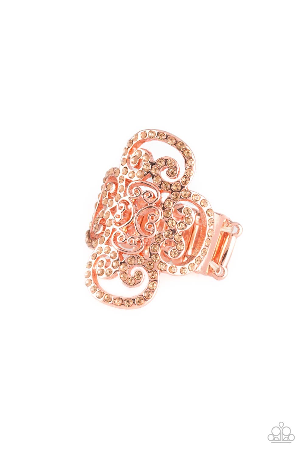 Regal Regalia Copper Ring - Paparazzi