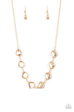 Load image into Gallery viewer, The Imperfectionist Gold Necklace - Paparazzi
