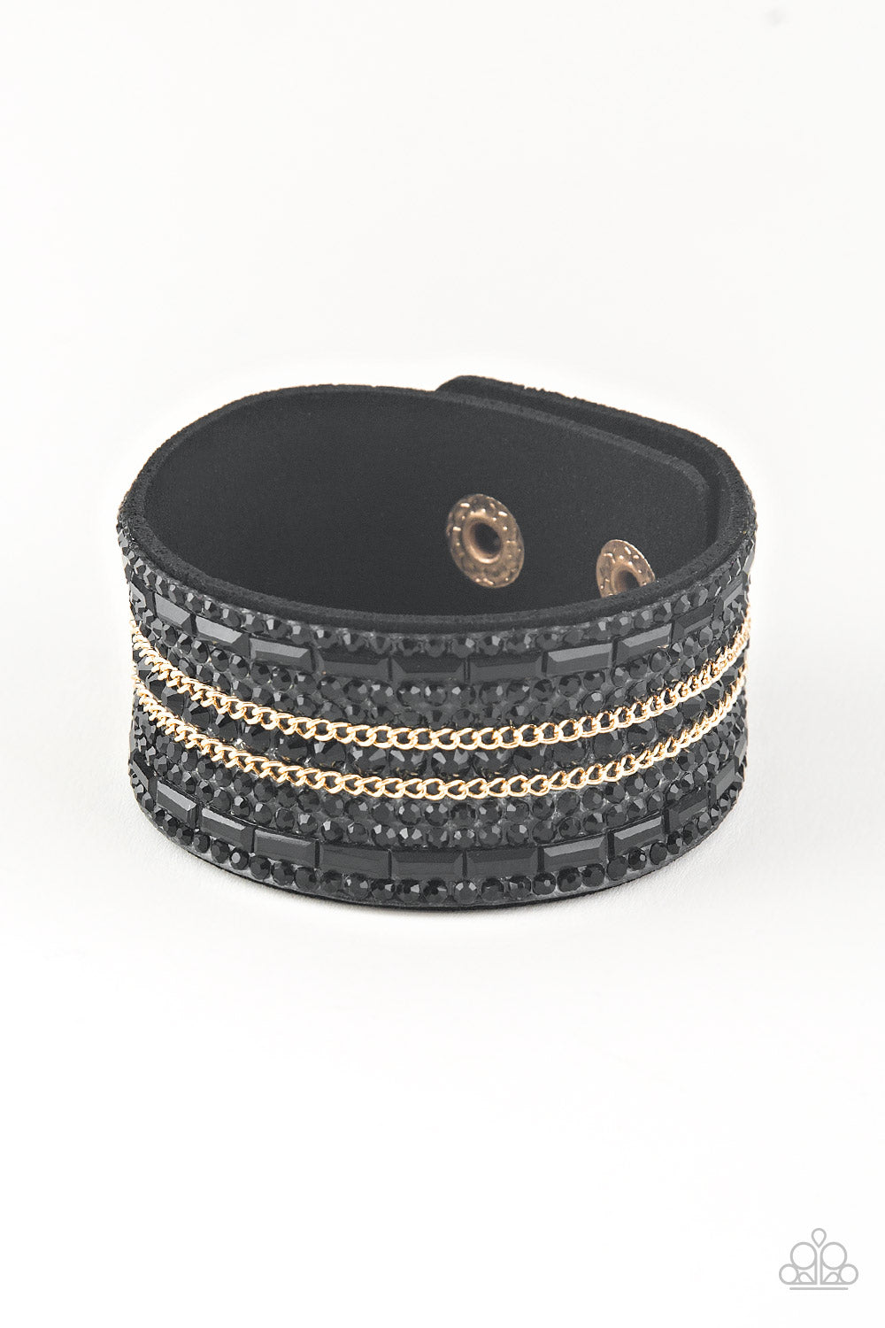 Rebel Radiance Black Urban Bracelet - Paparazzi