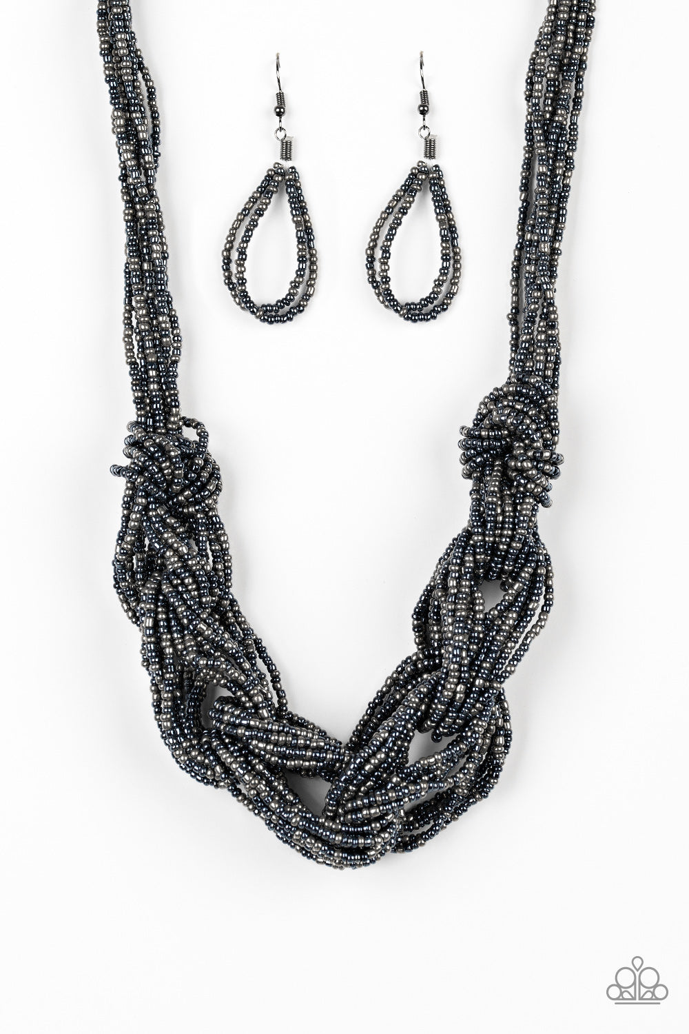 City Catwalk Blue Necklace - Paparazzi