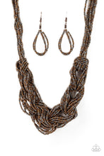 Load image into Gallery viewer, City Catwalk Copper Necklace - Paparazzi
