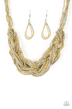 Load image into Gallery viewer, City Catwalk Gold Necklace - Paparazzi
