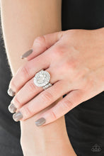 Load image into Gallery viewer, Fiercely Flawless White Ring - Paparazzi
