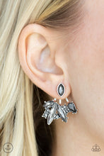 Load image into Gallery viewer, Deco Dynamite Silver Ear Jacket Earrings - Paparazzi
