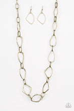 Load image into Gallery viewer, Attitude Adjustment Brass Necklace - Paparazzi
