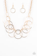 Load image into Gallery viewer, Circa de Couture Gold Necklace - Paparazzi
