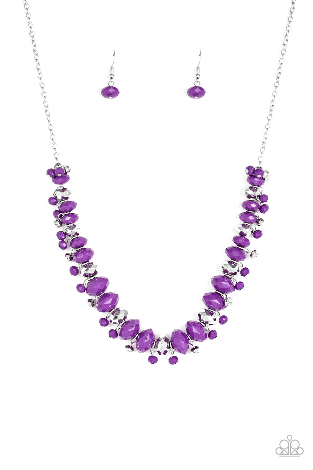 BRAGs To Riches Purple Necklace - Paparazzi