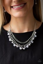 Load image into Gallery viewer, Wait and SEA Silver Necklace - Paparazzi
