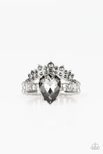 Load image into Gallery viewer, If The Crown Fits Silver Ring - Paparazzi
