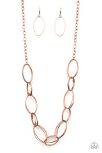 Load image into Gallery viewer, Ring Bling Copper Necklace - Paparazzi
