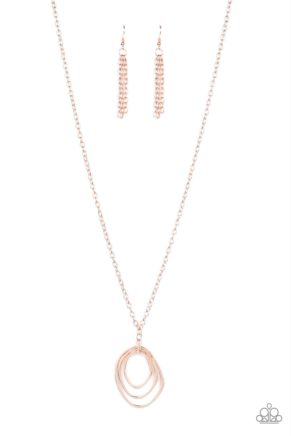 Relic Redux Rose Gold Necklace - Paparazzi