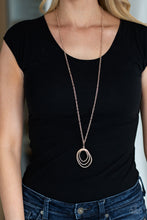 Load image into Gallery viewer, Relic Redux Rose Gold Necklace - Paparazzi
