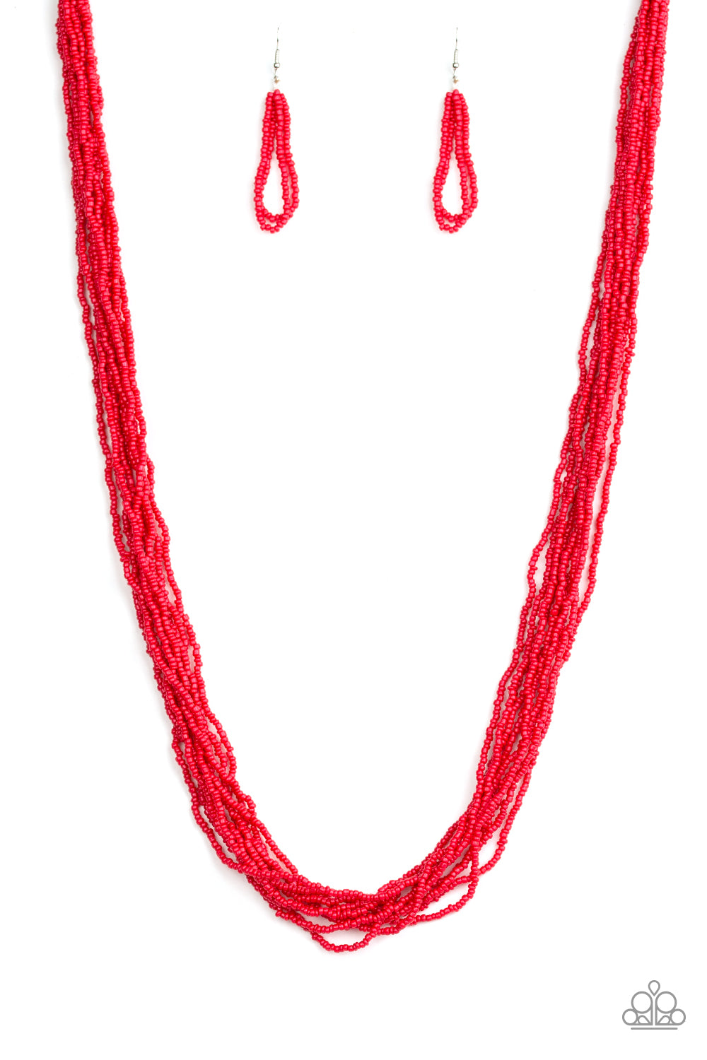 Congo Colada Red Necklace - Paparazzi