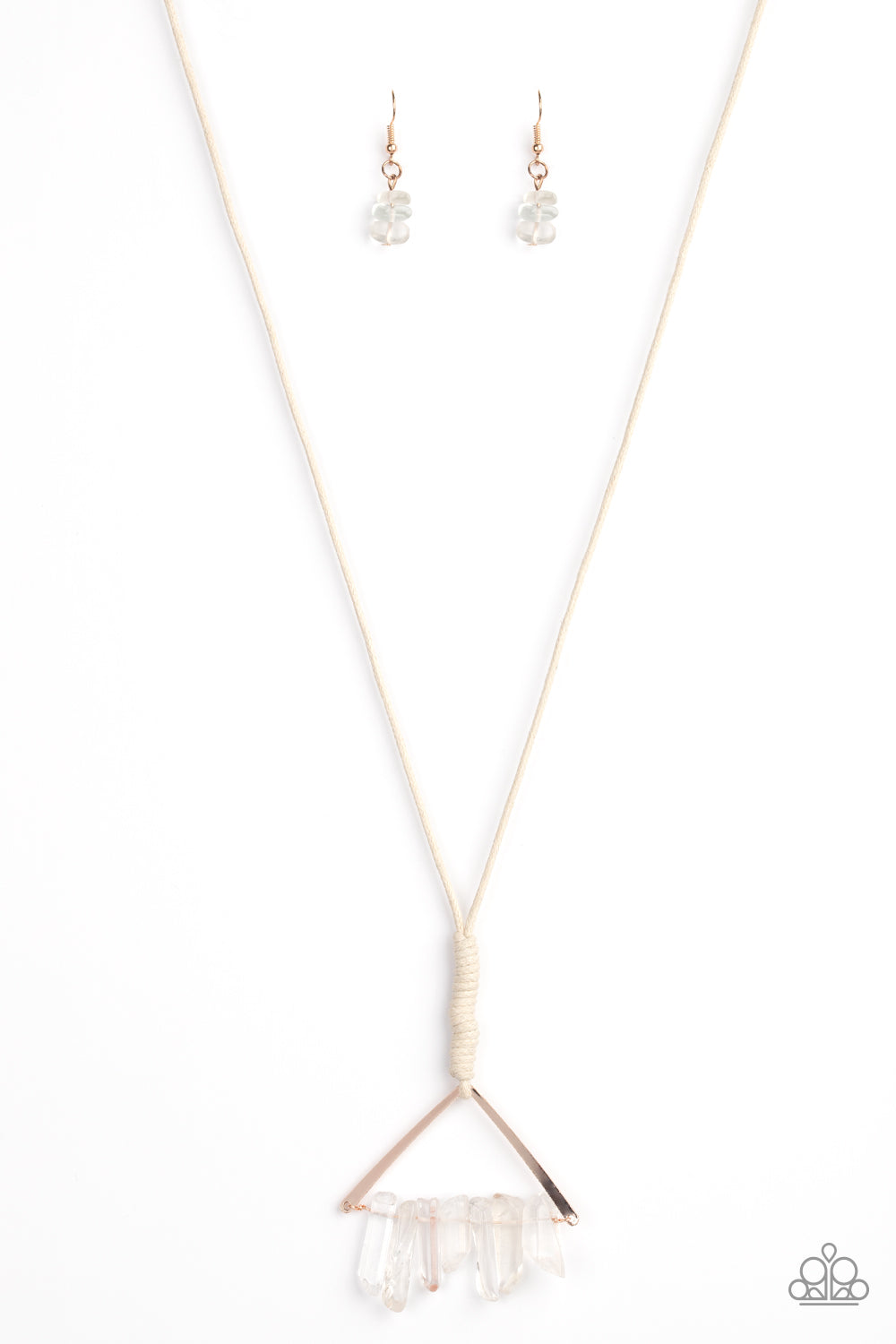 Raw Talent Rose Gold Necklace - Paparazzi