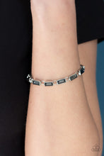 Load image into Gallery viewer, Irresistibly Icy Silver Bracelet - Paparazzi
