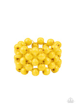 Load image into Gallery viewer, Tiki Tropicana Yellow Bracelet - Paparazzi
