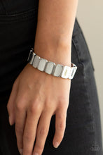 Load image into Gallery viewer, Retro Effect Silver Bracelet - Paparazzi
