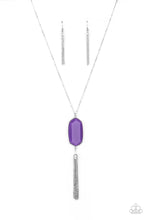 Load image into Gallery viewer, Got A Good Thing GLOWING Purple Necklace - Paparazzi

