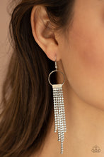 Load image into Gallery viewer, Tapered Twinkle White Earrings - Paparazzi
