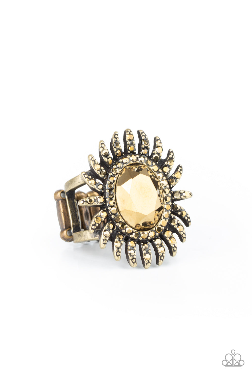 Ultra Luxe Brass Ring - Paparazzi