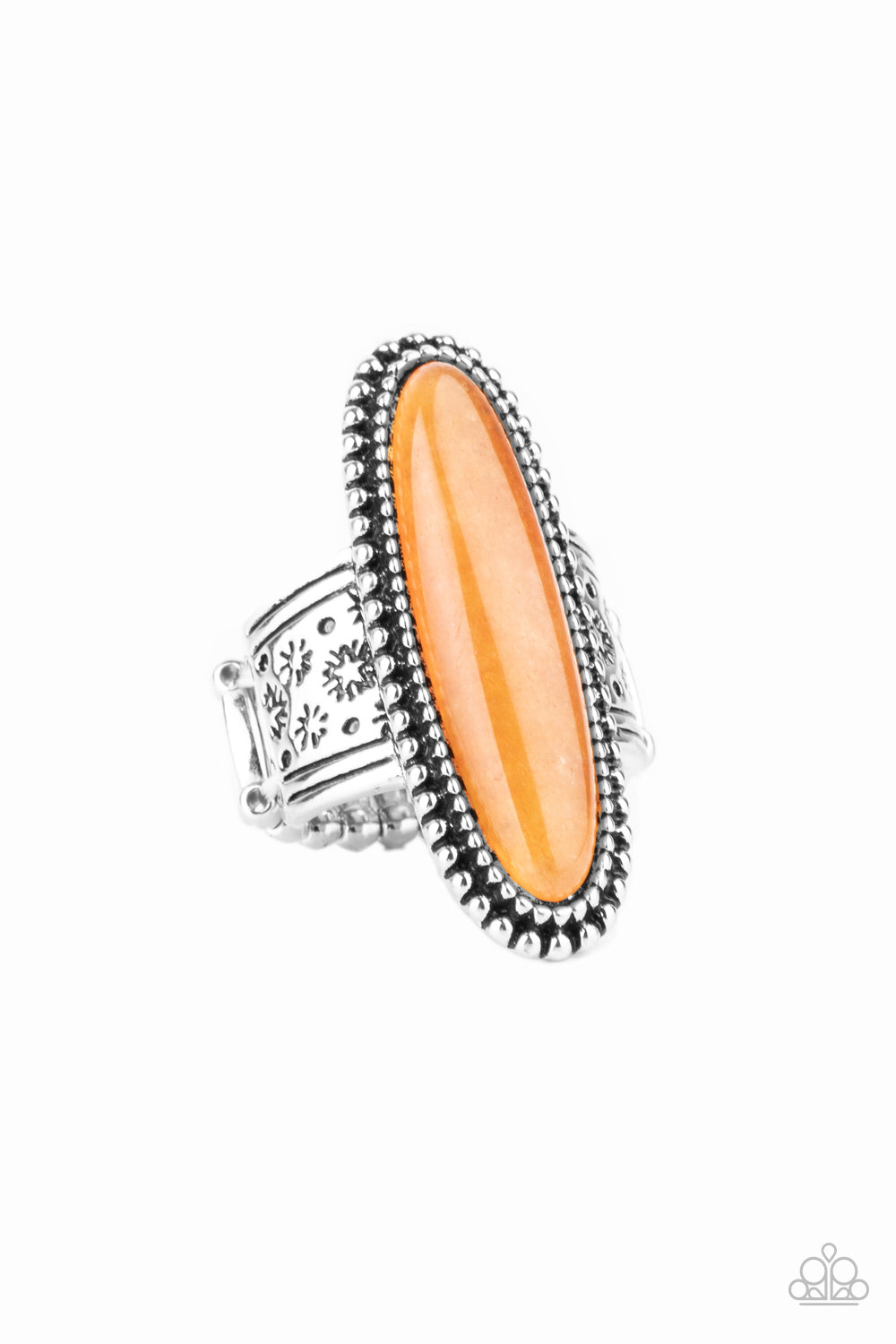 Ultra Luminary Orange Ring - Paparazzi