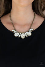 Load image into Gallery viewer, Never SLAY Never Brass Necklace - Paparazzi
