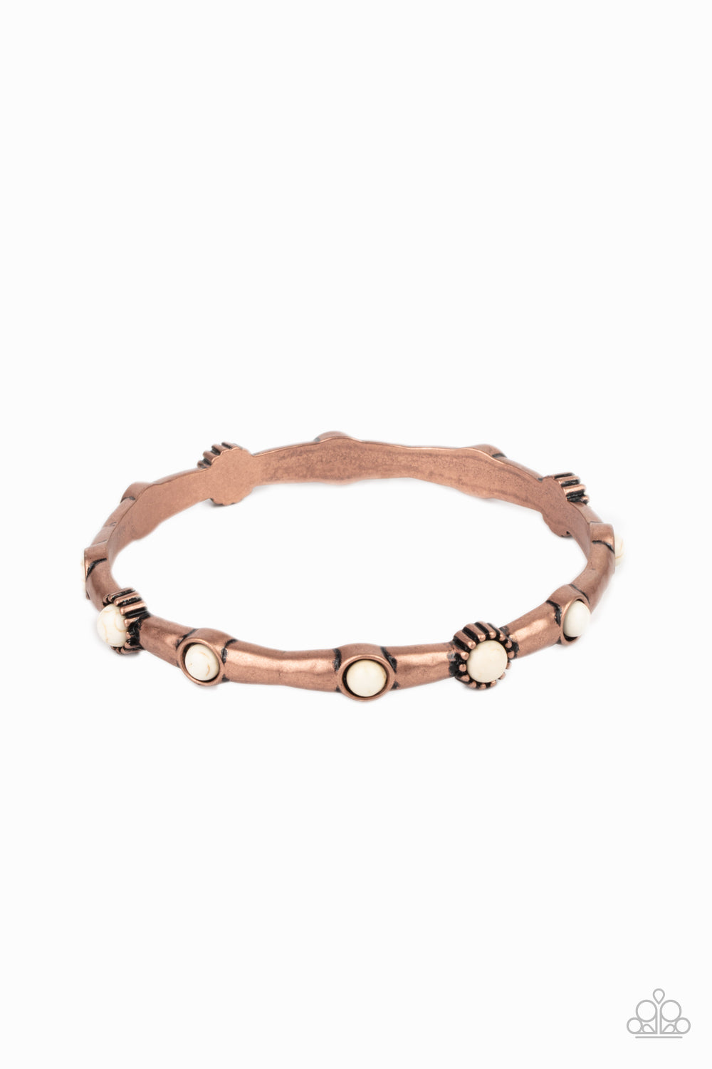 Rebel Sandstorm Copper Bracelet - Paparazzi