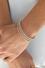 Load image into Gallery viewer, High-End Eye Candy White Bracelet - Paparazzi
