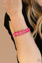 Load image into Gallery viewer, Colorfully Country Pink Bracelet - Paparazzi
