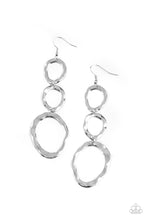 Load image into Gallery viewer, So OVAL It! Silver Earrings - Paparazzi
