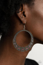 Load image into Gallery viewer, Bodaciously Blooming Pink Earrings - Paparazzi
