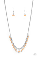 Load image into Gallery viewer, DEW a Double Take Orange Necklace - Paparazzi
