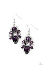 Load image into Gallery viewer, Stunning Starlet Purple Earrings - Paparazzi
