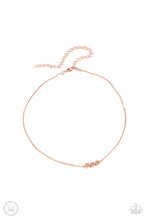 Load image into Gallery viewer, Dynamically Dainty Copper Choker - Paparazzi
