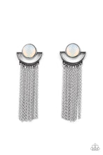 Load image into Gallery viewer, Opal Oracle White Earrings - Paparazzi
