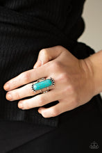 Load image into Gallery viewer, Ranch Relic Blue Ring - Paparazzi

