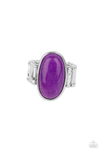 Load image into Gallery viewer, Mystical Mantra Purple Ring - Paparazzi
