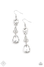 Load image into Gallery viewer, Once Upon a Twinkle White Earrings - Paparazzi
