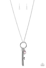 Load image into Gallery viewer, Unlock Your Sparkle Pink Necklace - Paparazzi
