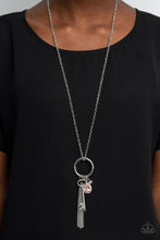 Load image into Gallery viewer, Unlock Your Sparkle Pink Necklace - Paparazzi
