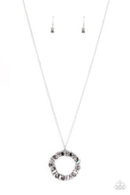Load image into Gallery viewer, Wreathed in Wealth Silver Necklace - Paparazzi
