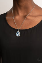 Load image into Gallery viewer, Duchess Decorum Blue Necklace - Paparazzi
