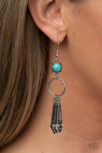 Load image into Gallery viewer, Prana Paradise Blue Earrings - Paparazzi
