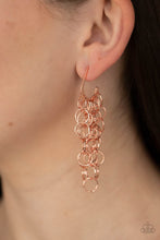 Load image into Gallery viewer, Long Live The Rebels Copper Earrings - Paparazzi
