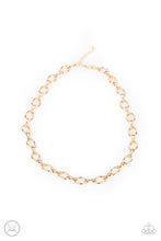 Load image into Gallery viewer, Craveable Couture Gold Choker - Paparazzi
