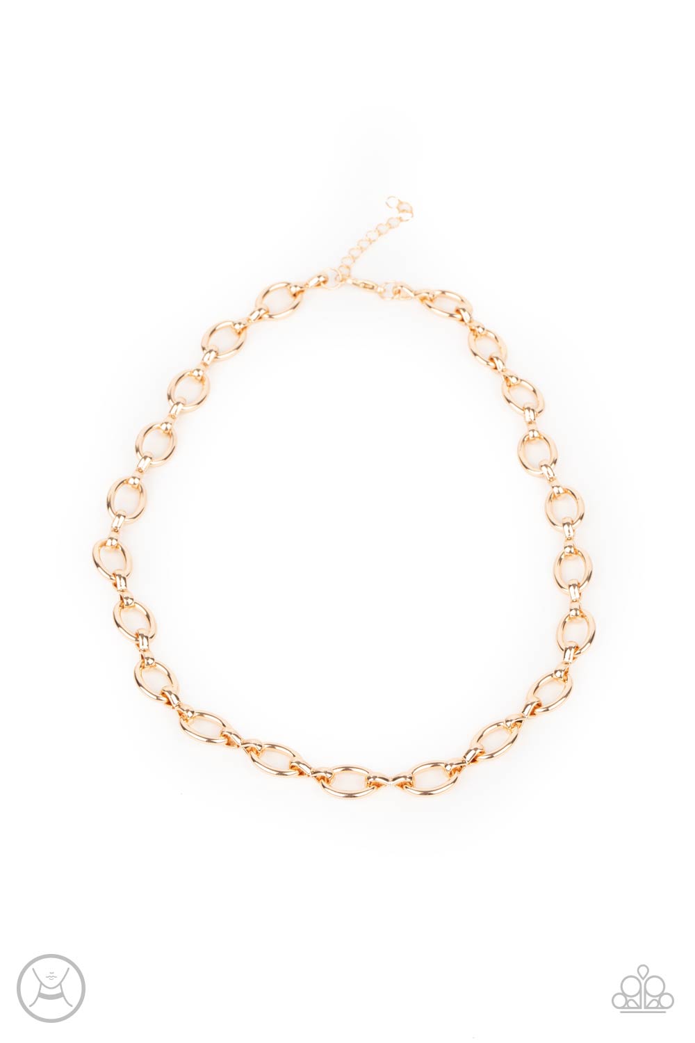 Craveable Couture Gold Choker - Paparazzi